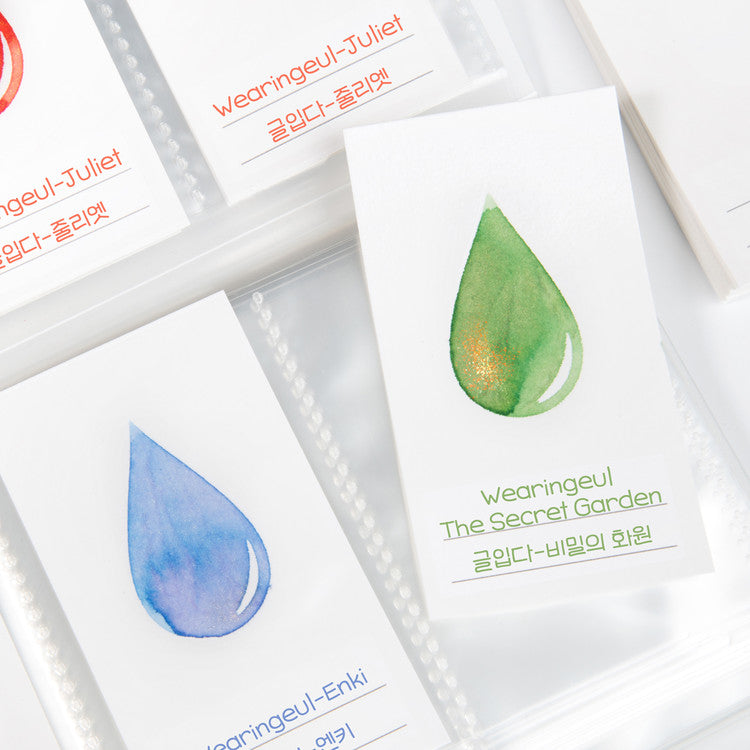 Wearingeul Ink Drop Color Swatch