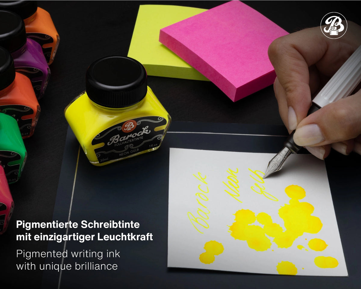 Octopus Barock Highlighter Ink - Neon Gelb Yellow