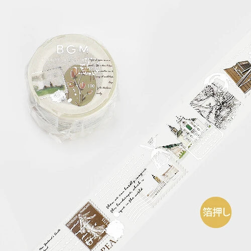 BGM - Washi Tape - Poem Letter