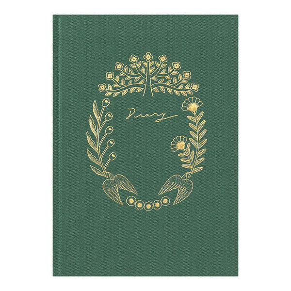 Midori Diary Soft Flower & Bird