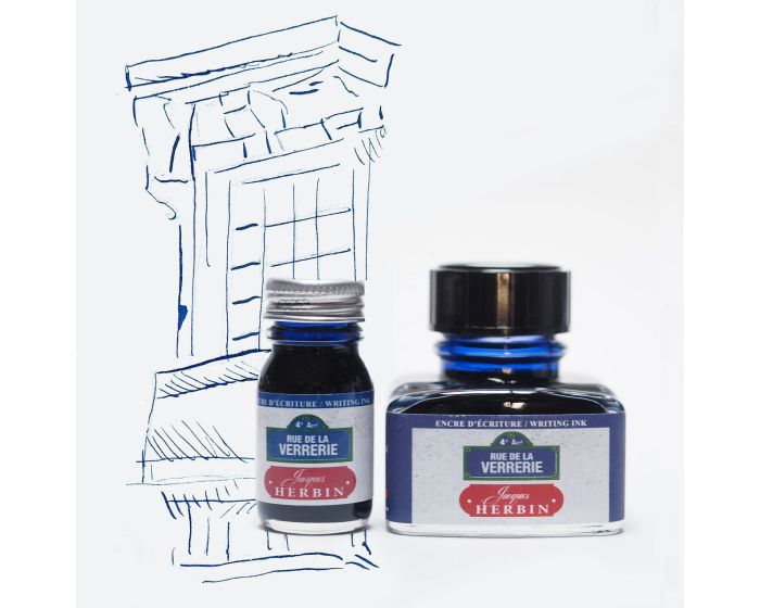 Jacques Herbin Paris Collection - Bleu Verrerie