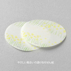 Midori Sticky Note - Transparency Flower Garden