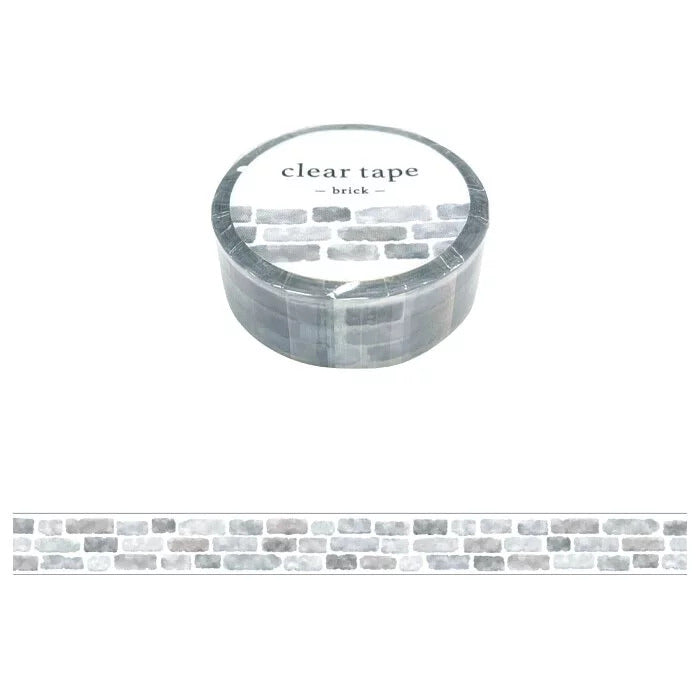 Mind Wave - Clear Tape- 15mm - Brick