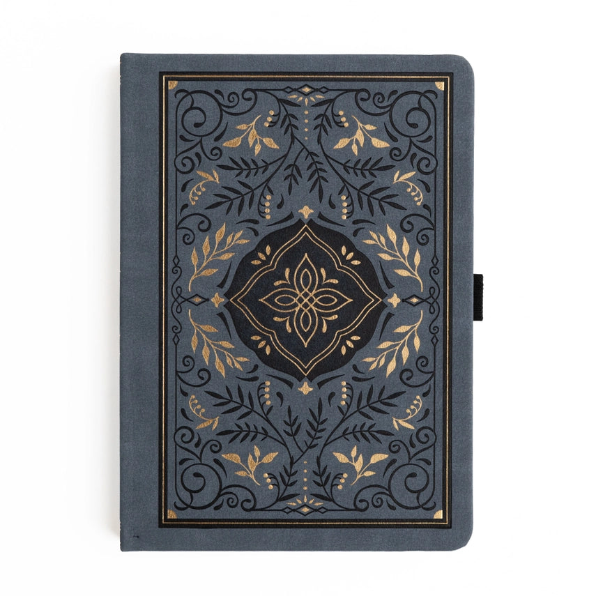 Archer & Olive - Ivory Dot Grid Notebook - Storybook in Navy A5