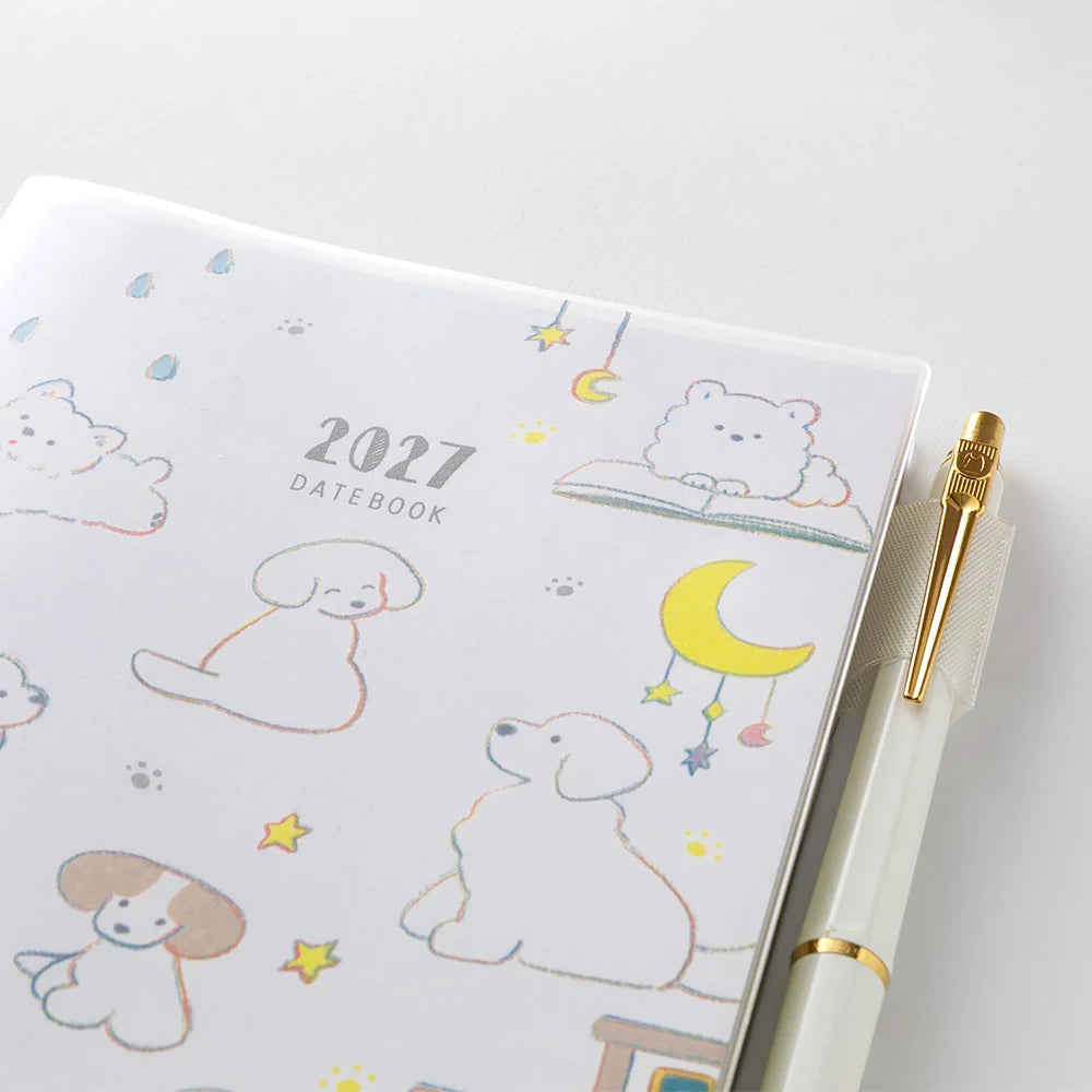 Midori 2027 Pocket Diary - (B6) Dog