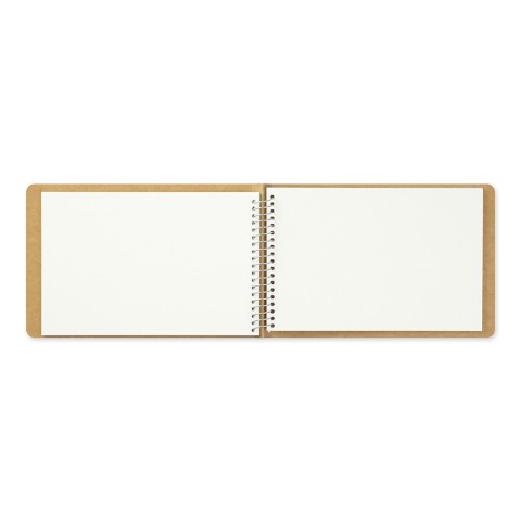 TRAVELER'S COMPANY B6 Spiral Ring Swan Watercolor Notebook - Blank