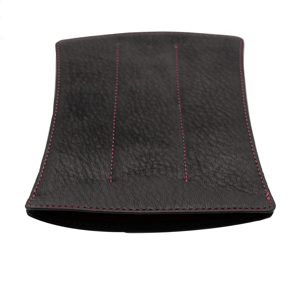 Nagasawa Three Pen Case Kip Leather - Black (S)