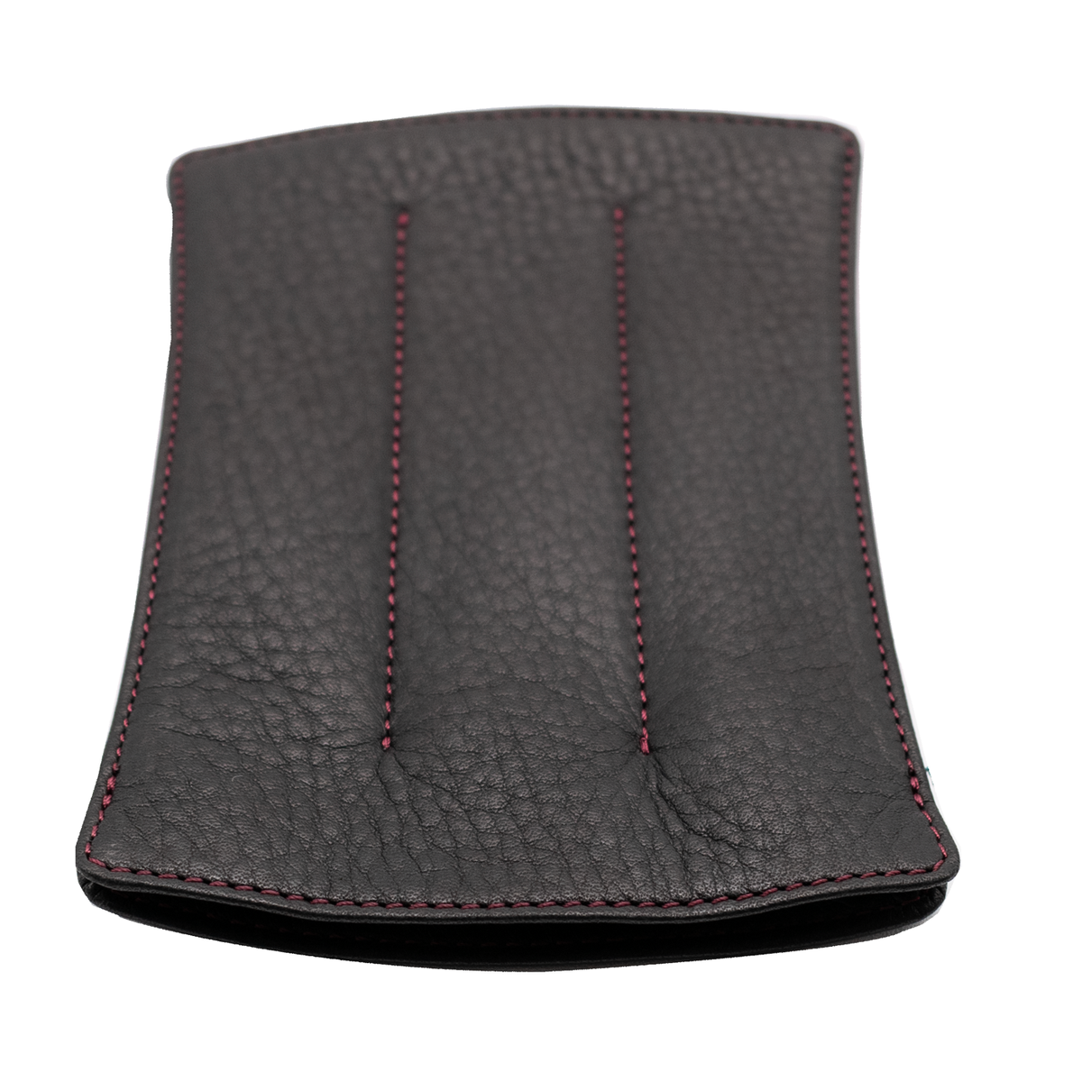 Nagasawa Three Pen Case Kip Leather - Black (L)