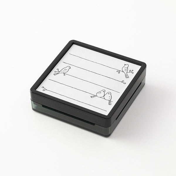 Midori Paintable Stamp - Bird