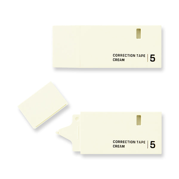 Midori Correction Tape - 5mm Cream
