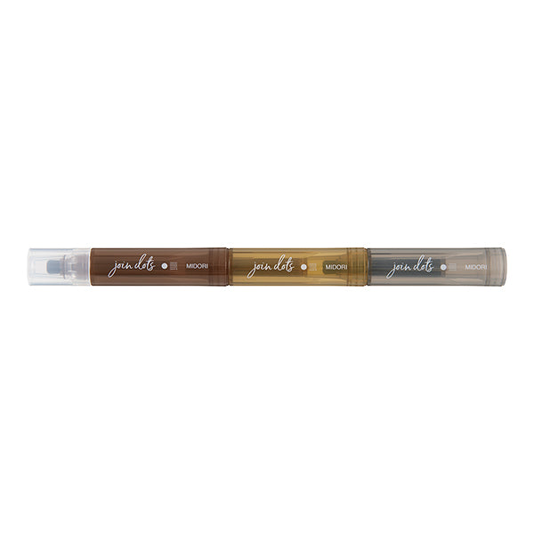 Midori Joined Dots Pen - Mocha