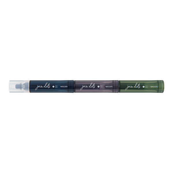Midori Joined Dots Pen - Dark