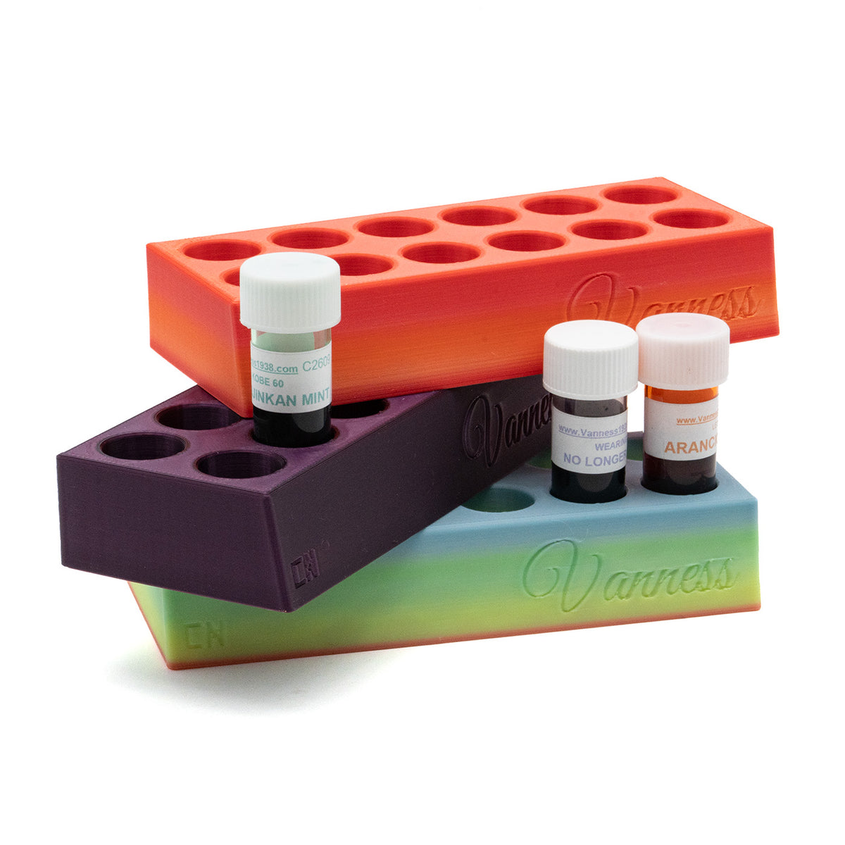 Vanness Ink Sample Storage 12 Vial Holder