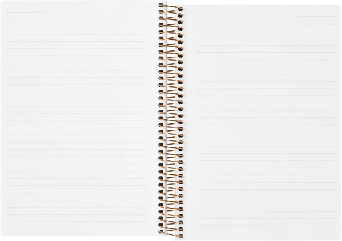 Maruman Notebooks A5 Spiral Note - 150 Sheets Lined Grey