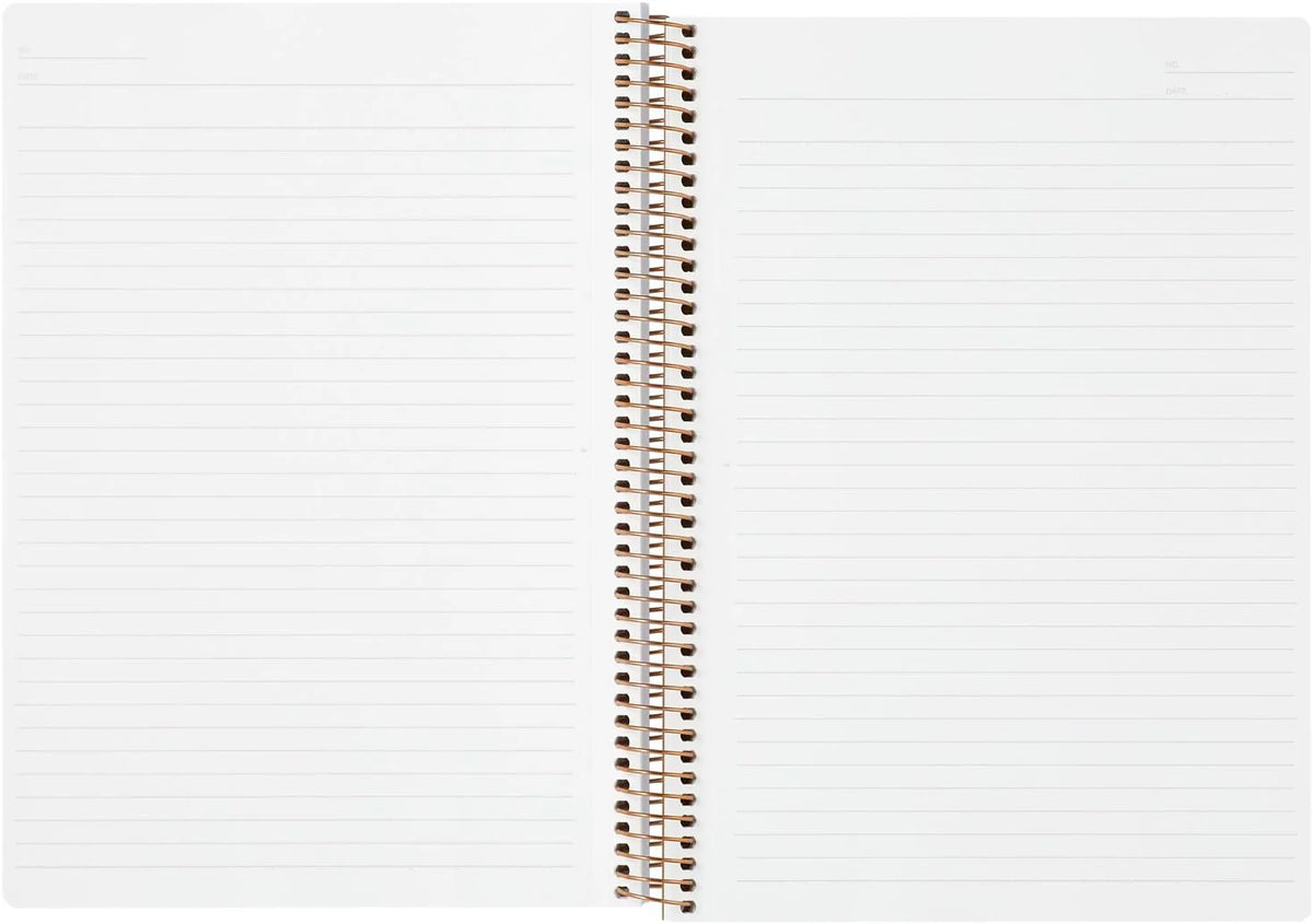 Maruman Notebooks B5 Spiral Note - 150 Sheets Lined Black