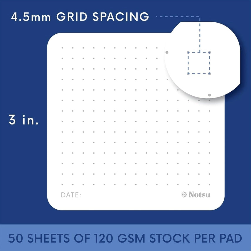 Notsu - Sticky Notes - Dot Grid