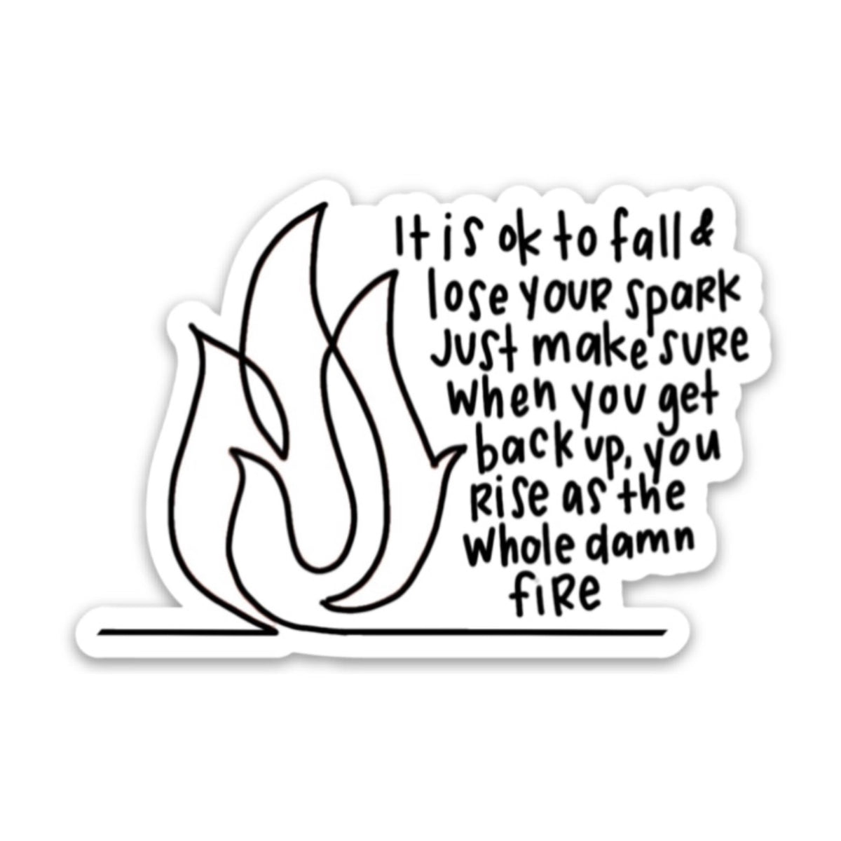 Swaygirls - Vinyl Sticker - Fire