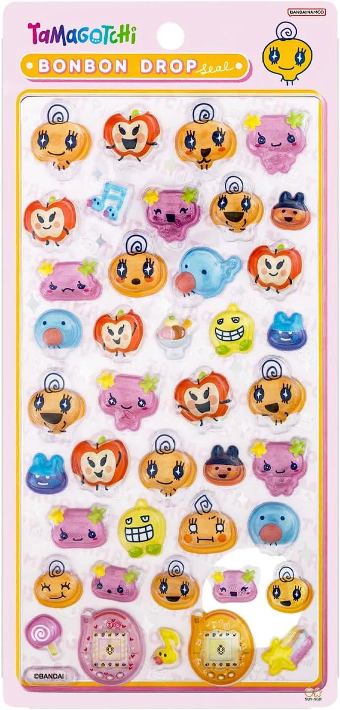 Sun Star - BonBon Drop Sticker Tamagotchi - Memecchi