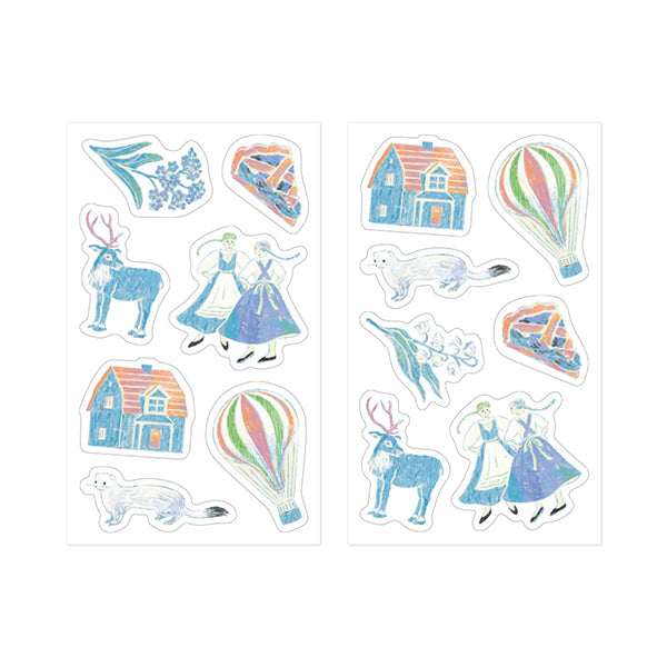 Midori Decoration Sticker - Light Blue