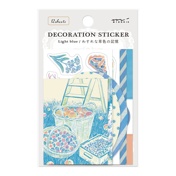 Midori Decoration Sticker - Light Blue