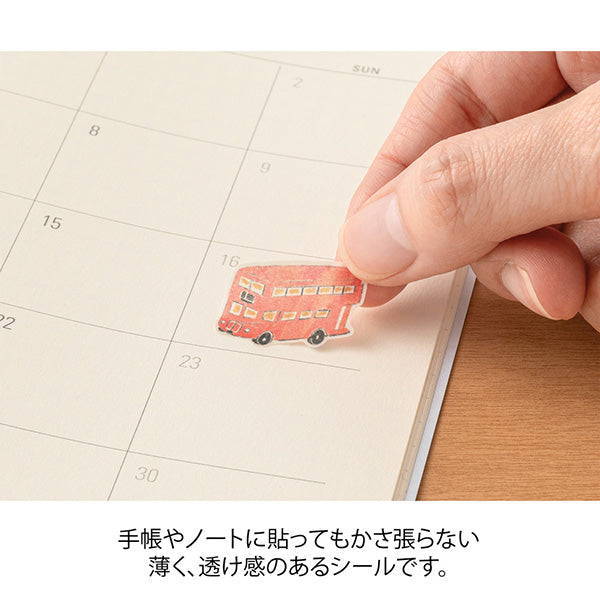 Midori Stickers - United Kingdom Design