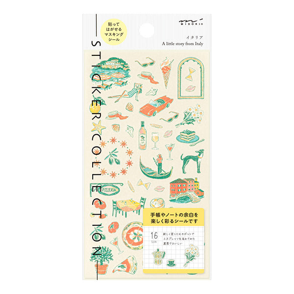 Midori Stickers - Italy Design