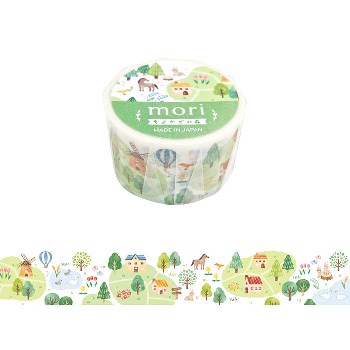 Mind Wave - Washi tape- 25mm - Gentle Breeze Forest