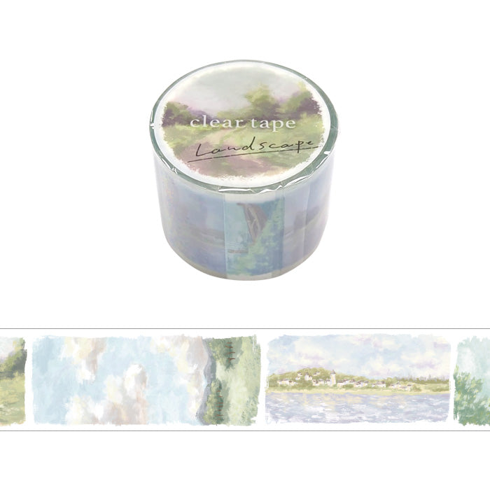 Mind Wave - Washi tape- 30mm - Landscape Sunlight Through the Trees