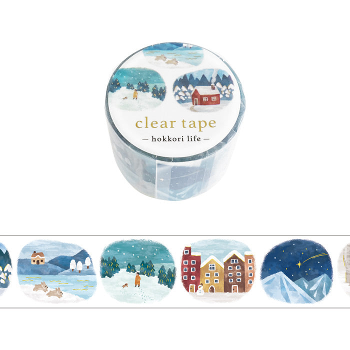Mind Wave - Washi tape- 30mm - Hokkori Life Winter