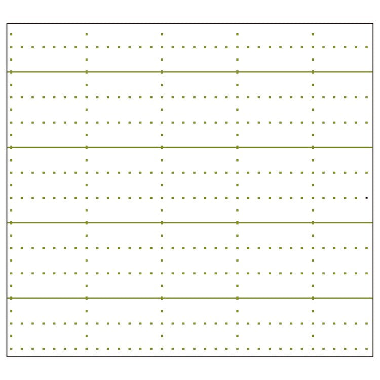 Nakabayashi Logical Prime W-Ring Binding A4 Notebook - 7mm Ruled