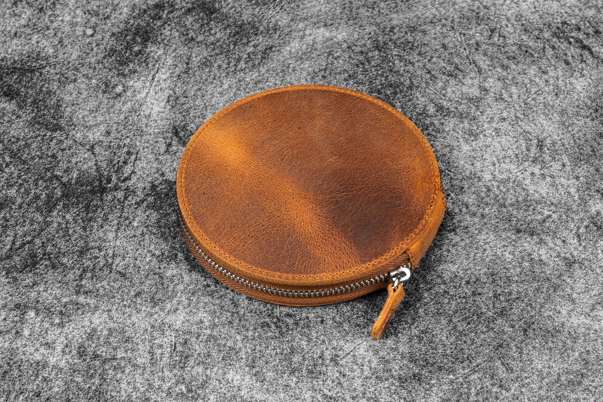 Galen Leather Co. The Nib Circle - Leather Zip Nib Case for 12 Nibs