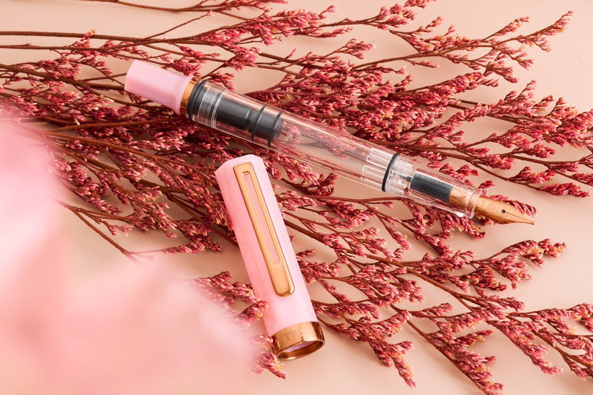 TWSBI ECO - Pink Lemonade w/Bronze Fountain