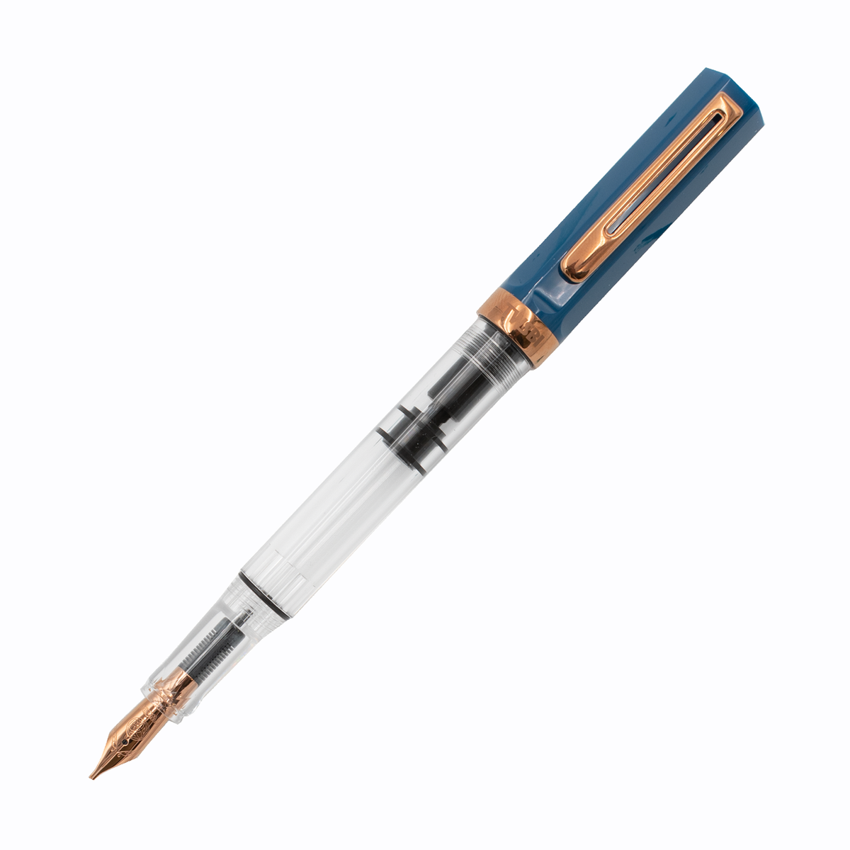 TWSBI ECO - Indigo Blue w/Bronze Trim