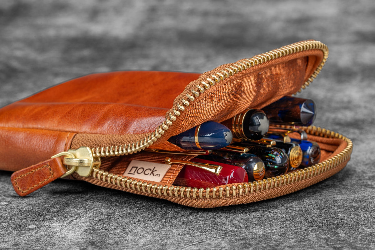 Galen Leather Co. Legacy Collection Galen X Nock Co - Sinclair Pen Case