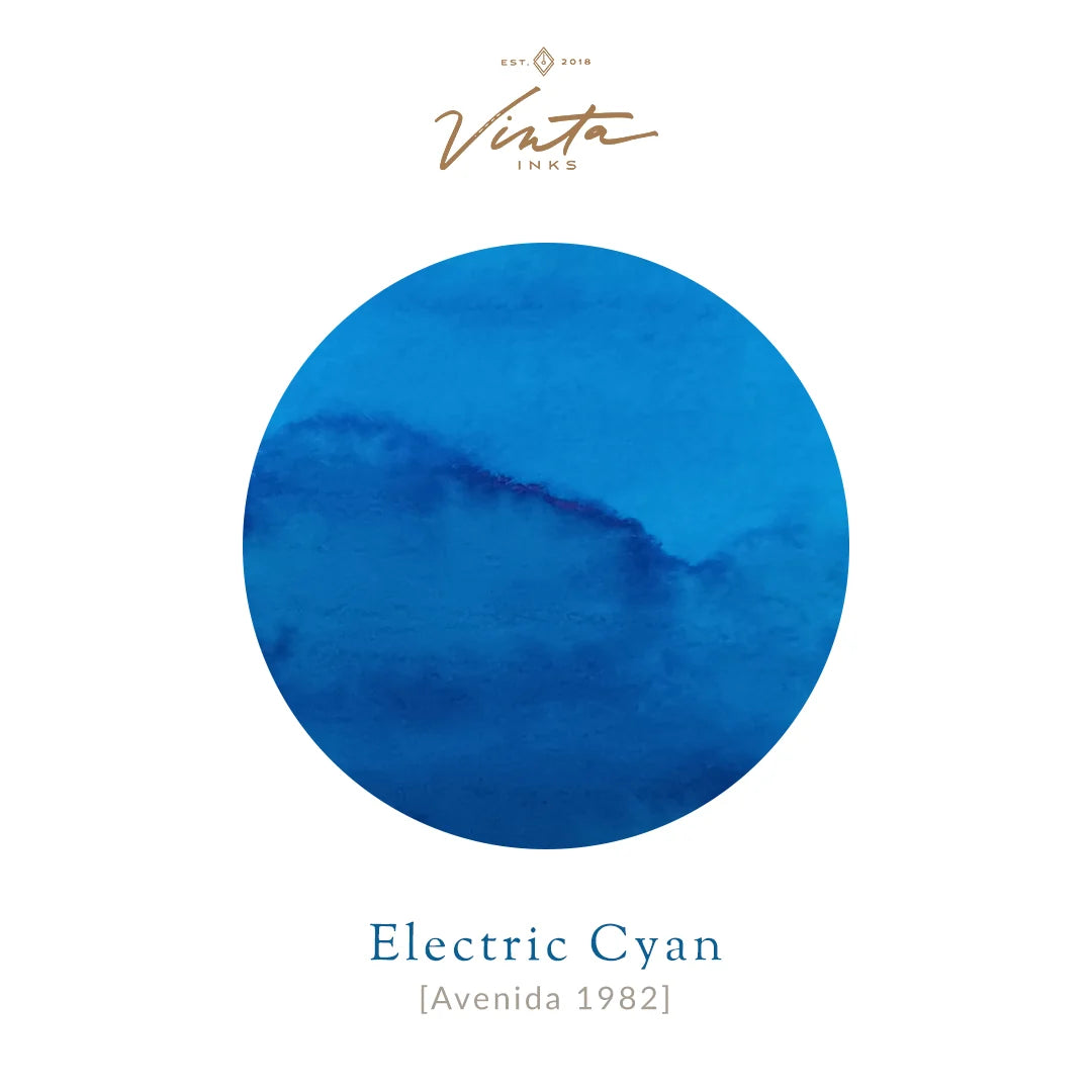 Vinta Inks - Electric Cyan - Avenida 1982