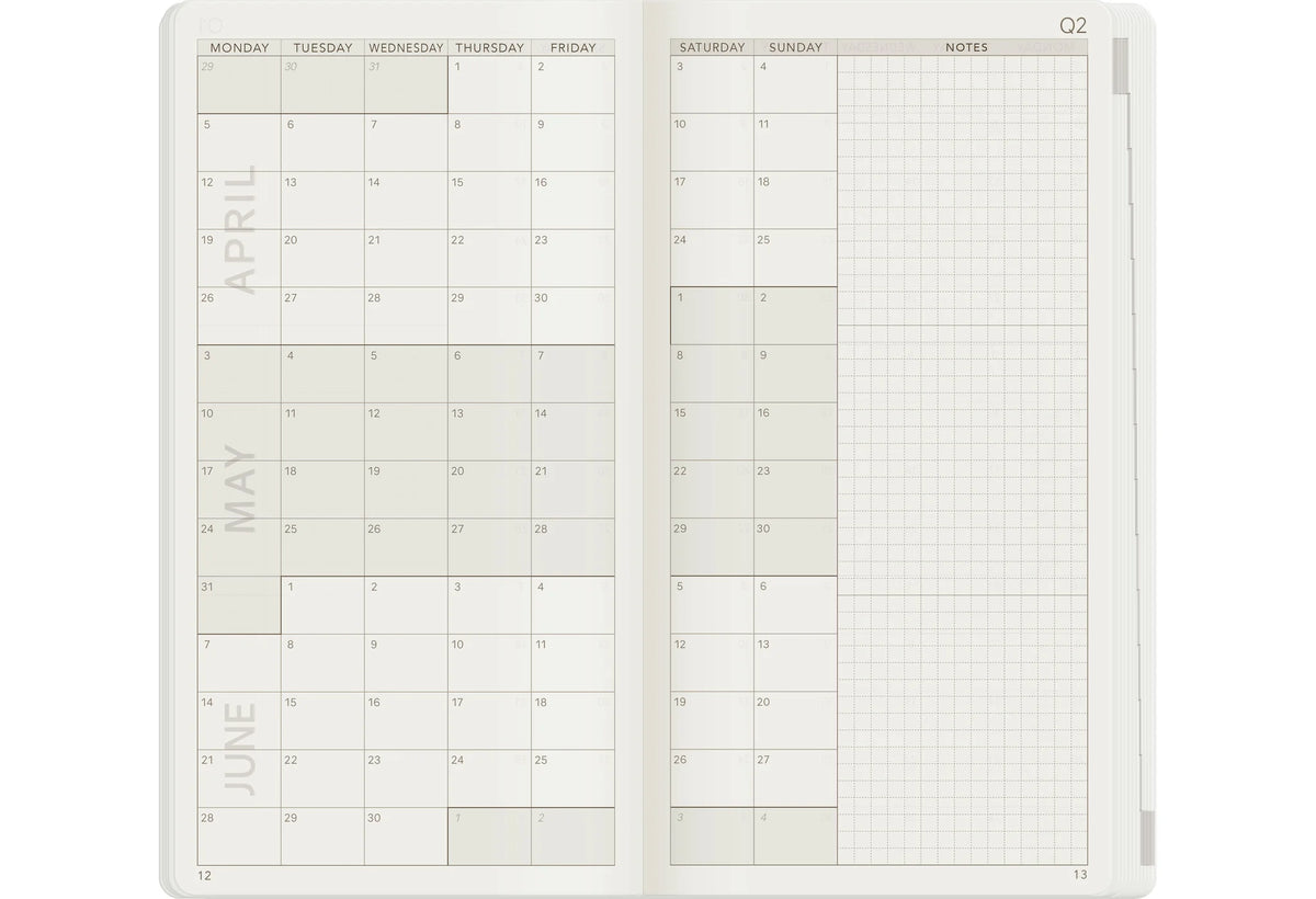 Wonderland222 2027 W1 Weekly Planner - Core - Stacked Weekends