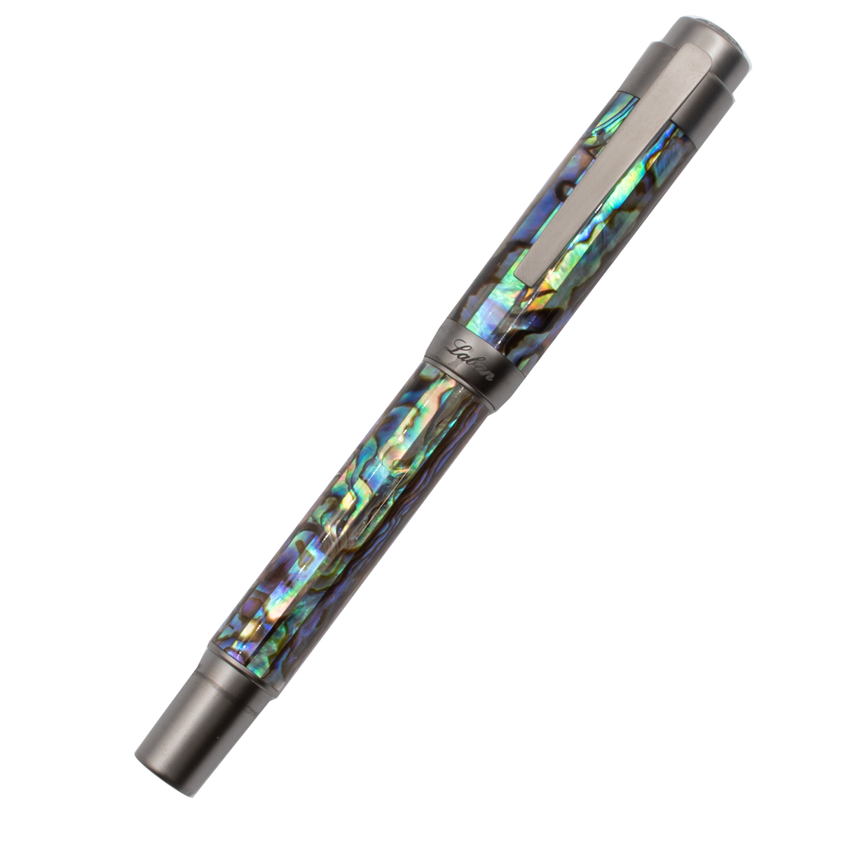 Laban Abalone with Gun Metal Trim Fountain Pen