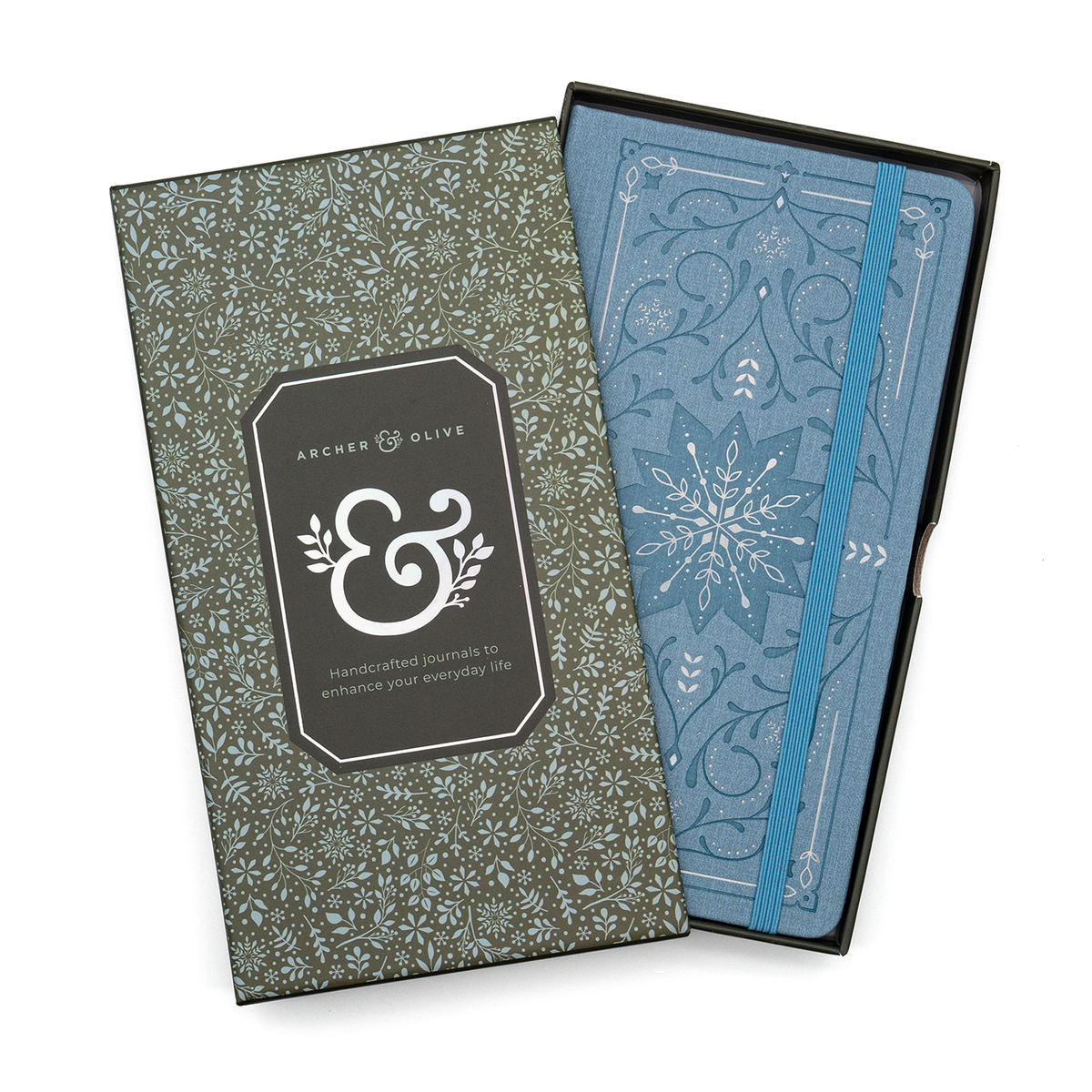 Archer & Olive TN - Snowflake Storybook Dot Grid Notebook