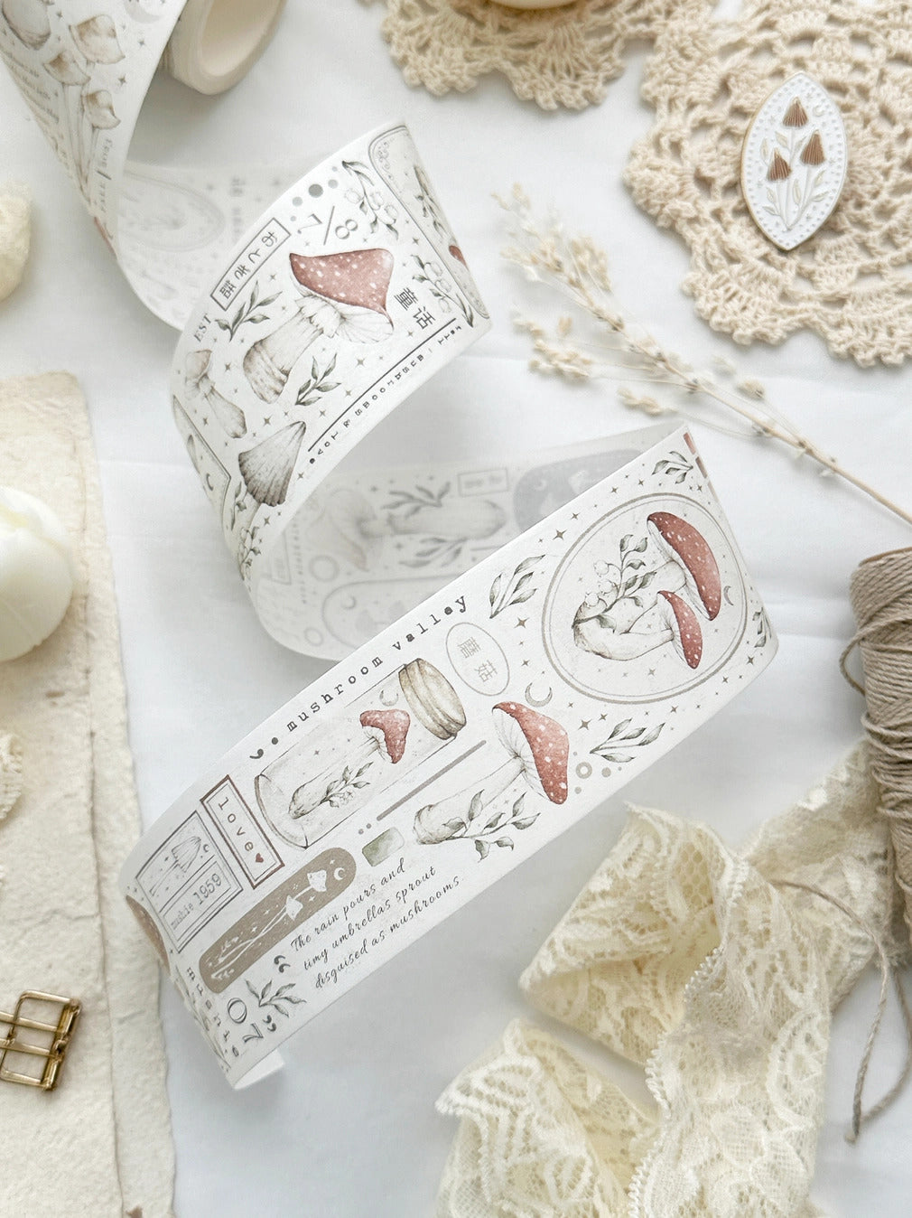 Leelajournals - Fungi Fairytale Pet Tape