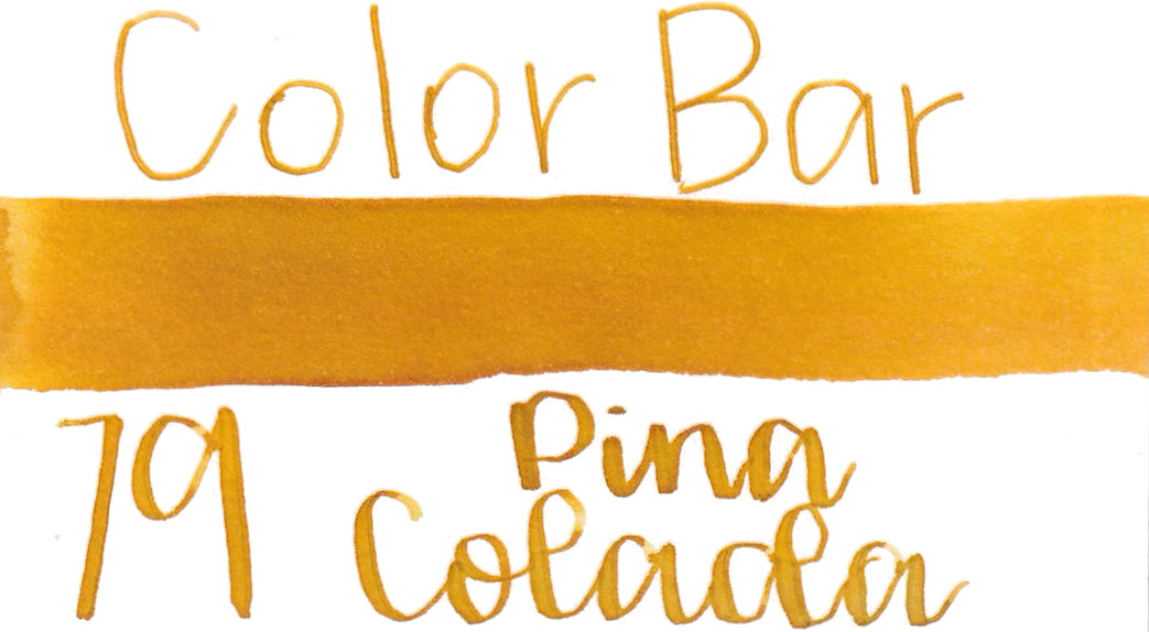 Ishimaru Color Bar Ink - Pina Colada #79