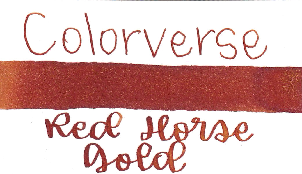 Colorverse 2026 Red Horse - Glistening Gold