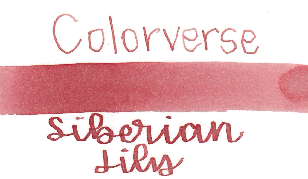 Colorverse Korea Wildflower Series Ink - #72 Siberian Lily