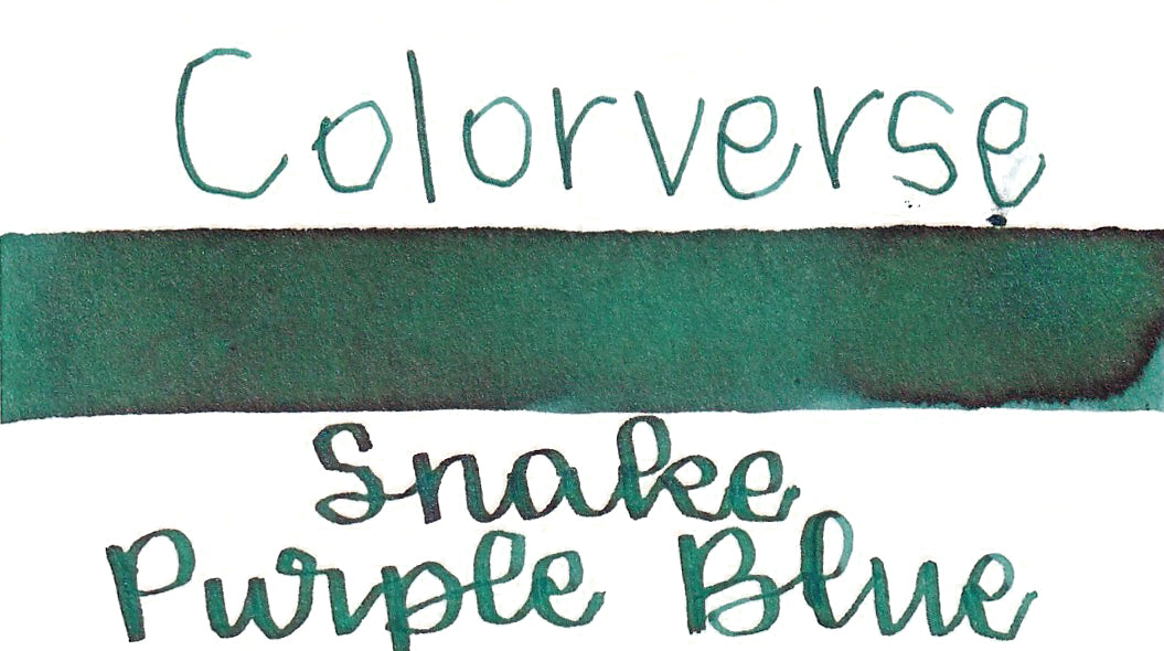Colorverse 2025 Blue Green Snake - Glistening Purple Blue
