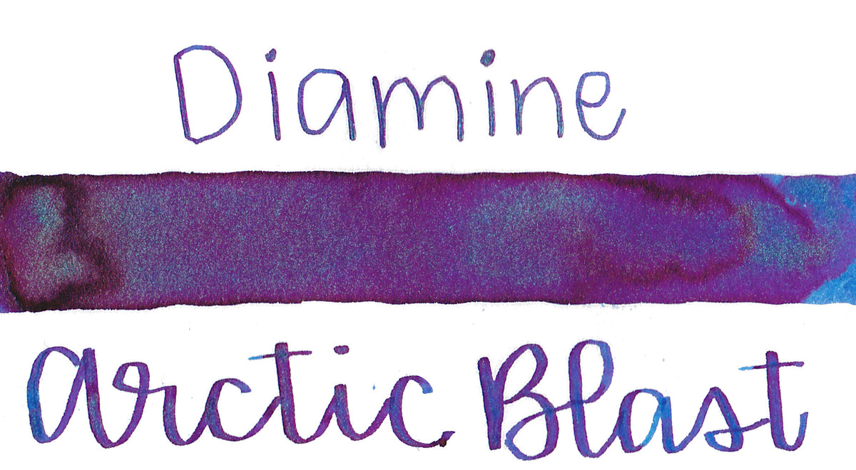Diamine Green Edition - Arctic Blast Chameleon & Sheen