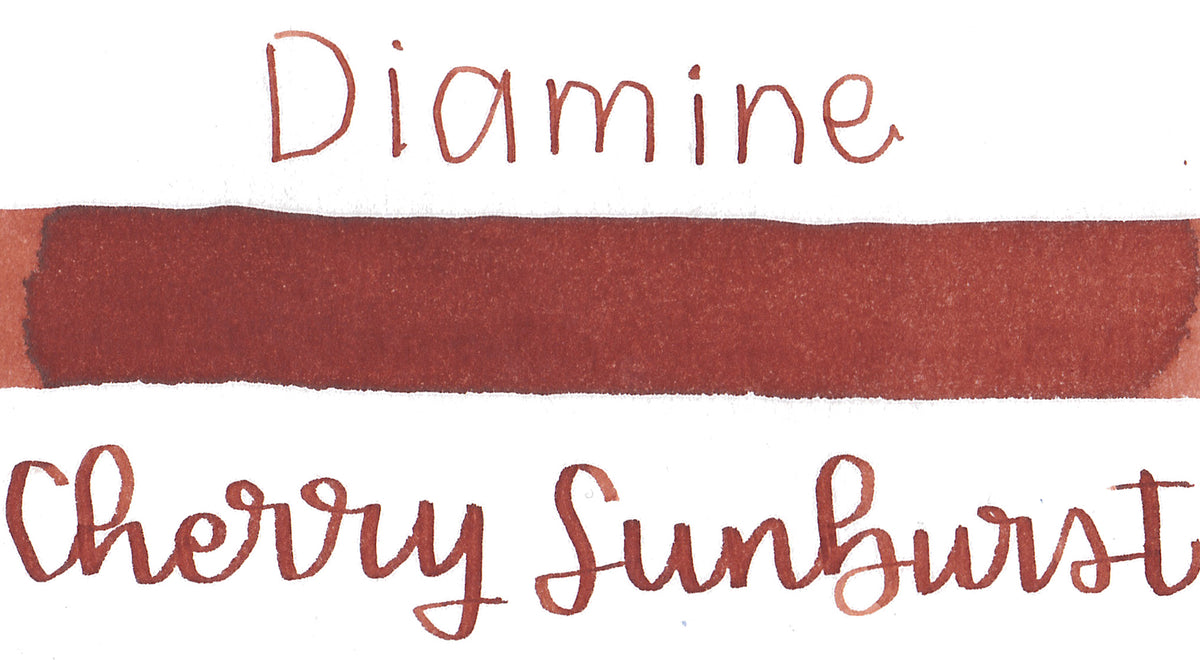 Diamine - Cherry Sunburst