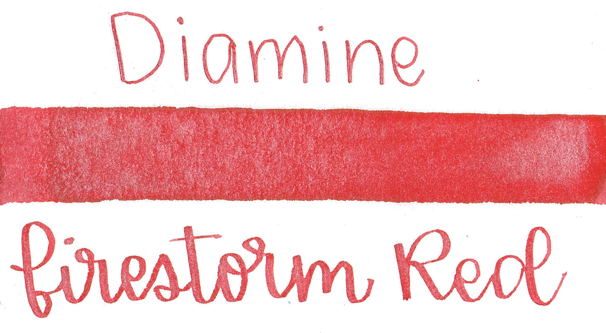 Diamine Shimmer-tastic - Firestorm Red