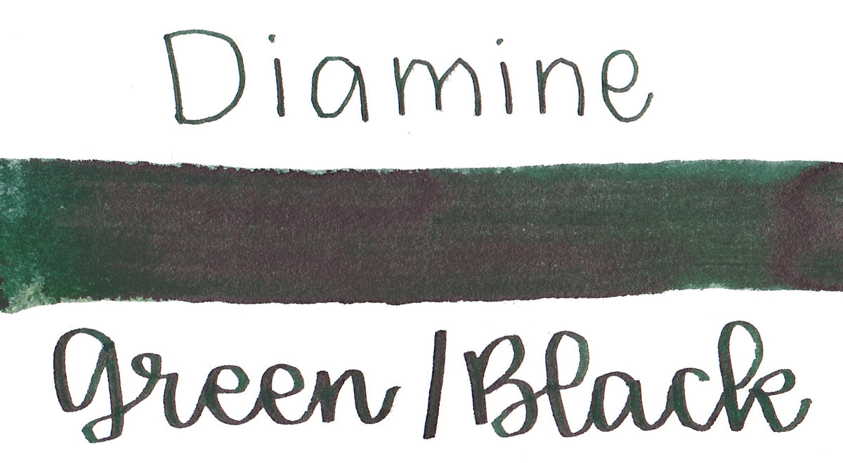 Diamine - Green Black