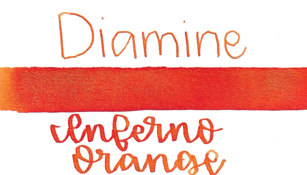 Diamine Shimmer-tastic - Inferno Orange