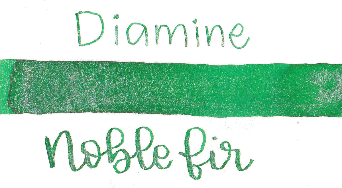 Diamine Black Edition - Noble Fir Shimmer Ink