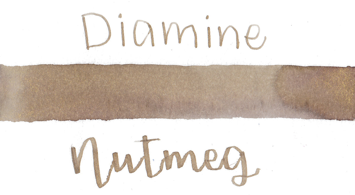 Diamine Black Edition - Nutmeg Shimmer Ink